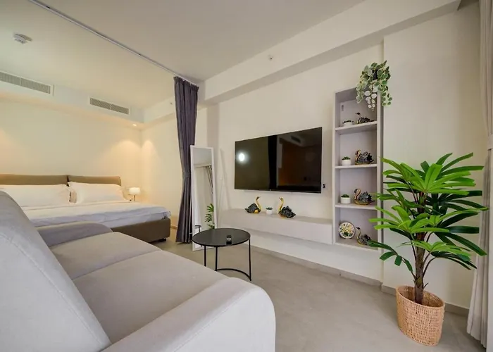 شقة Mercury 319 - 2x Pool Cards Access & Shopping Mall *